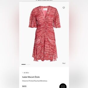 Marant Etoile mini dress